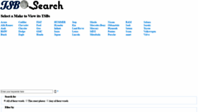 What Tsbsearch.com website looked like in 2019 (4 years ago)