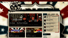 What Thebig3podcast.com website looked like in 2019 (4 years ago)