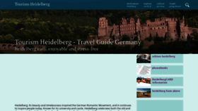 What Tourism-heidelberg.com website looked like in 2019 (4 years ago)