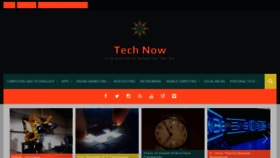 What Technow.today website looked like in 2019 (4 years ago)