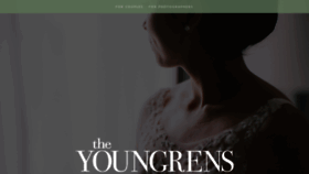 What Theyoungrens.com website looked like in 2019 (4 years ago)