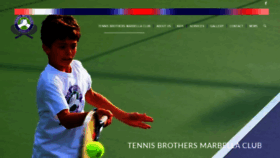 What Tennisbrothersmarbella.com website looked like in 2019 (4 years ago)