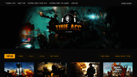 What Thueacc.com website looked like in 2019 (4 years ago)