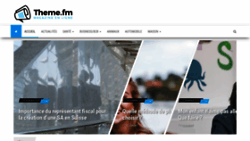 What Theme.fm website looked like in 2019 (4 years ago)