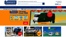 What Towsure.com website looked like in 2019 (5 years ago)