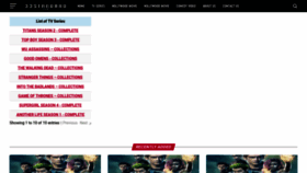 What Tvseries.33standard.com website looked like in 2019 (5 years ago)