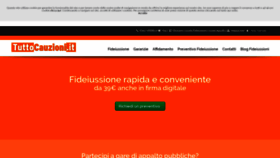 What Tuttocauzioni.it website looked like in 2019 (4 years ago)