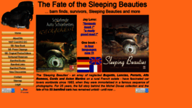 What Thefateofthesleepingbeauties.com website looked like in 2019 (4 years ago)