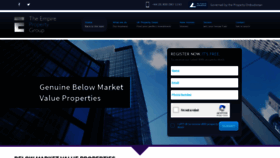 What Theempirepropertygroup.co.uk website looked like in 2019 (4 years ago)