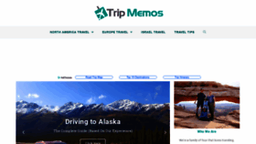 What Tripmemos.com website looked like in 2019 (4 years ago)