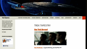 What Trektapestry.com website looked like in 2019 (4 years ago)