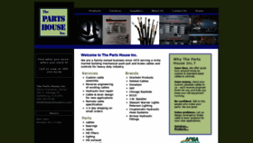 What Thepartshouseinc.com website looked like in 2019 (4 years ago)