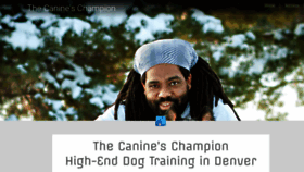 What Thecanineschampion.com website looked like in 2019 (4 years ago)