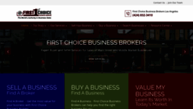 What Thebusinessbrokerslosangeles.com website looked like in 2019 (4 years ago)