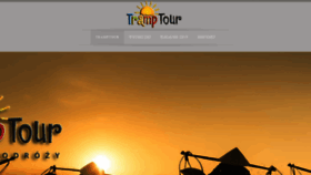 What Tramptour.pl website looked like in 2019 (4 years ago)