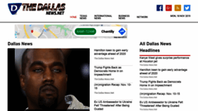What Thedallasnews.net website looked like in 2019 (4 years ago)