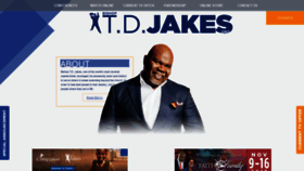 What Tdjakes.org website looked like in 2019 (4 years ago)