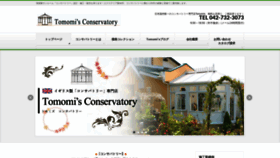 What Tomomi-conservatory.net website looked like in 2019 (4 years ago)