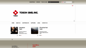 What Tosohsmd.com website looked like in 2019 (4 years ago)