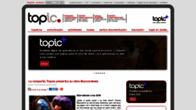 What Topictolosa.com website looked like in 2019 (4 years ago)
