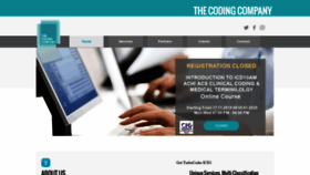 What Thecodingcompany-me.com website looked like in 2019 (5 years ago)