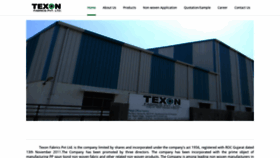 What Texonfabrics.com website looked like in 2019 (4 years ago)