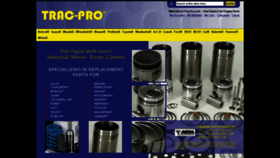 What Tracpro.com website looked like in 2019 (4 years ago)