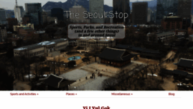 What Theseoulstop.com website looked like in 2019 (4 years ago)