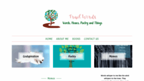 What Trailwords.com website looked like in 2019 (4 years ago)