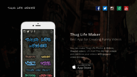 What Thuglifemaker.net website looked like in 2019 (4 years ago)