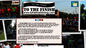 What Tothefinishtiming.com website looked like in 2019 (4 years ago)