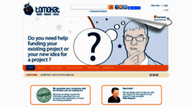What Tomohat.com website looked like in 2019 (4 years ago)
