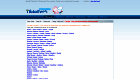 What Tibiaitem.com website looked like in 2019 (4 years ago)