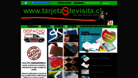 What Tarjetasdevisita.cl website looked like in 2019 (4 years ago)