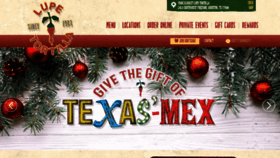 What Tex-mex.com website looked like in 2019 (4 years ago)