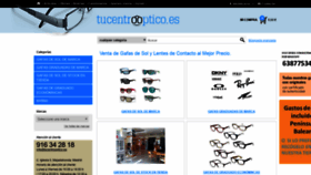 What Tucentrooptico.es website looked like in 2019 (4 years ago)