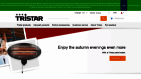 What Tristar.eu website looked like in 2019 (4 years ago)