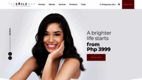 What The-smile-bar.ph website looked like in 2019 (4 years ago)