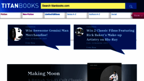 What Titanbooks.com website looked like in 2019 (4 years ago)