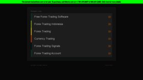 What Trackerforex.com website looked like in 2019 (4 years ago)