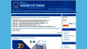 What Tcns.ntt.edu.vn website looked like in 2019 (4 years ago)