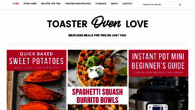 What Toasterovenlove.com website looked like in 2019 (4 years ago)