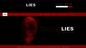 What Truelies.co.za website looked like in 2019 (4 years ago)