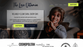 What Thelovevitamin.com website looked like in 2019 (4 years ago)