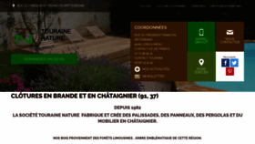 What Touraine-nature.fr website looked like in 2019 (4 years ago)