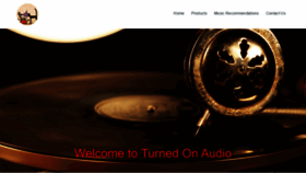 What Turned-onaudio.co.nz website looked like in 2019 (4 years ago)