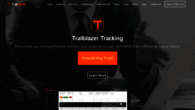 What Trailblazertracking.co.uk website looked like in 2019 (4 years ago)
