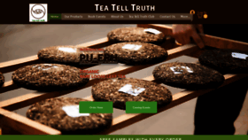 What Teatelltruth.com website looked like in 2019 (4 years ago)