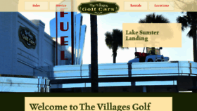 What Thevillagesgolfcars.com website looked like in 2019 (4 years ago)