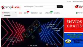 What Tecnowow.mx website looked like in 2019 (4 years ago)